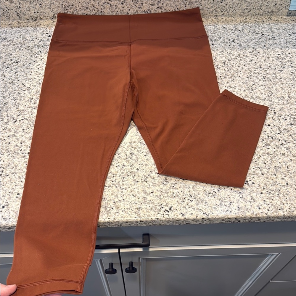 Athleta Copper High-Rise Leggings